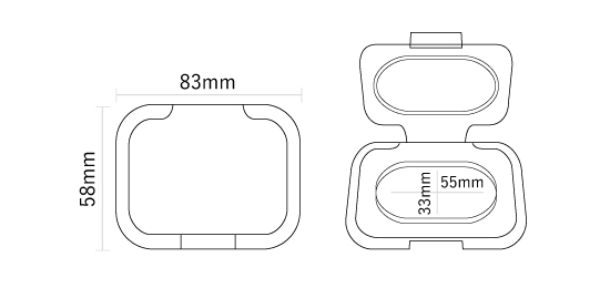 ビタット ミニサイズ サイズ表